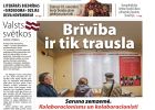 Attēls rakstam: Laikraksta «Ogres Vēstis Visiem» 12. novembra numurā