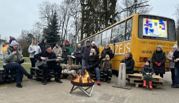 Attēls rakstam: Ogrē aizvadīts barikāžu atceres pasākums