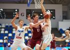 Attēls rakstam: Latvijas U-20 basketbolisti Eiropas čempionāta B divīzijas turnīru turpina ar maču pret slovākiem