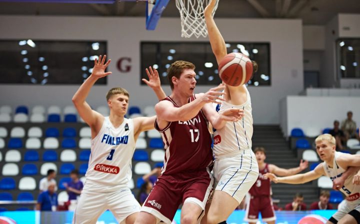 Latvijas U-20 basketbolisti Eiropas čempionāta B divīzijas turnīru turpina ar maču pret slovākiem