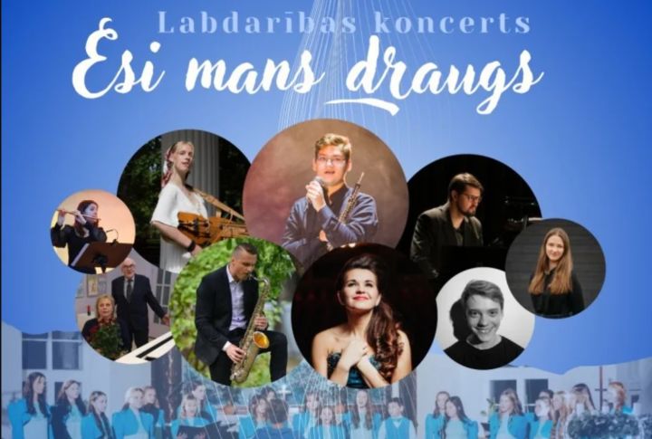 Labdarības koncerts "Esi mans draugs"