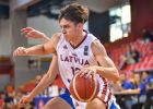 Attēls rakstam: Latvijas U-20 basketbolisti zaudē arī trešajā Eiropas čempionāta B divīzijas turnīra spēlē, komandā Ogres basketbolists 