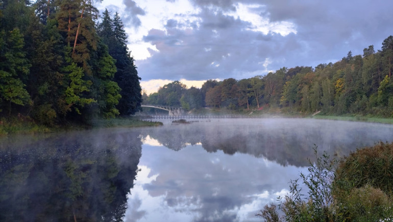 Foto: Burvīgie rudens skati Ogrē