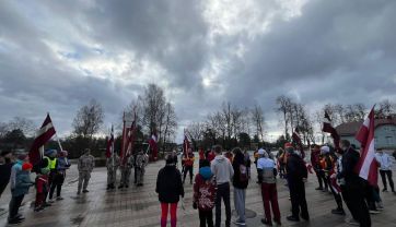 Attēls rakstam: FOTO: "Karogu skrējiens" Ikšķilē