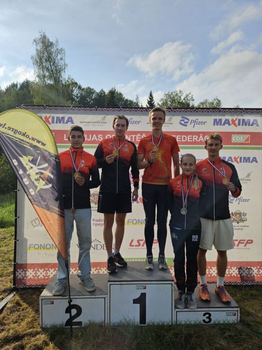 Valters Reneslācis no Ogres orientēšanās kluba uzvar Latvijas čempionātā orientēšanās maratonā