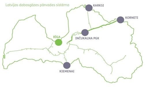 A/S “Conexus Baltic Grid” informē par gāzesvadu un to objektu aizsargjoslām