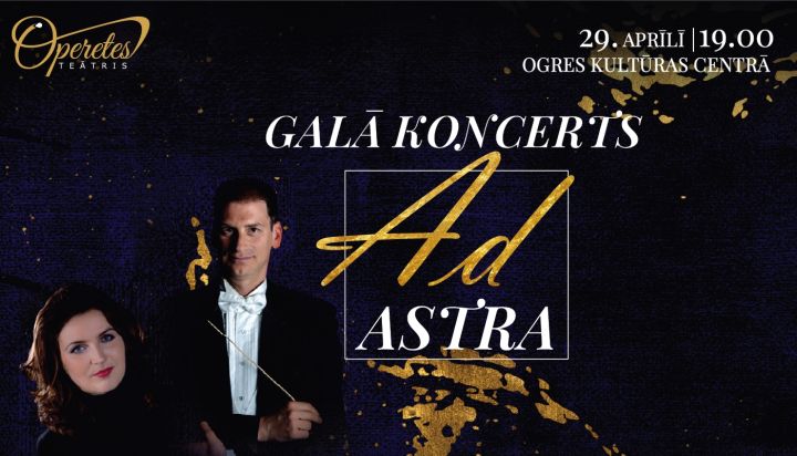 ASV diriģenta Gregorija Bukhaltera galā koncerts "Ad Astra" Ogrē