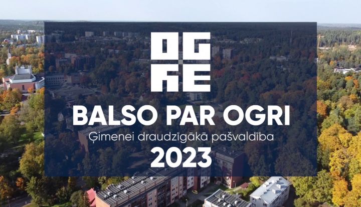 Balso par Ogres novadu kā ģimenei draudzīgāko pašvaldību!