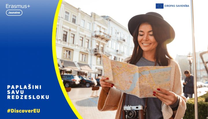 “DiscoverEU” bezmaksas ceļošanas kartes Eiropas izzināšanai ieguvuši 155 jaunieši no Latvijas