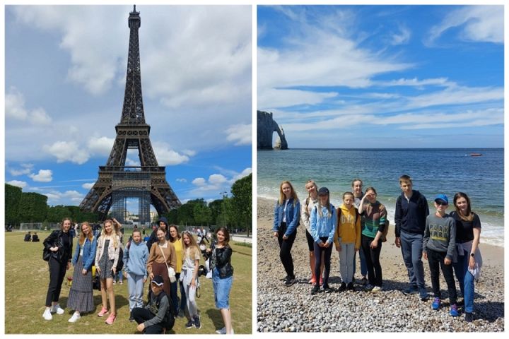 Jumpravas pamatskolas skolotāju apmācību un skolēnu mācību ekskursija uz Franciju