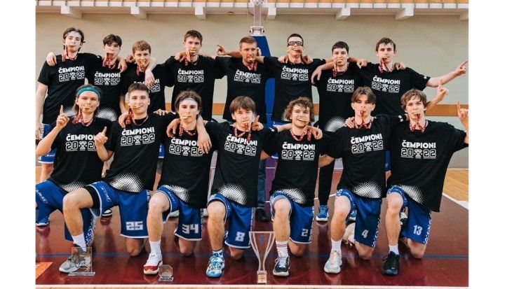Komanda "Ogres BS" - Latvijas čempione junioru grupā