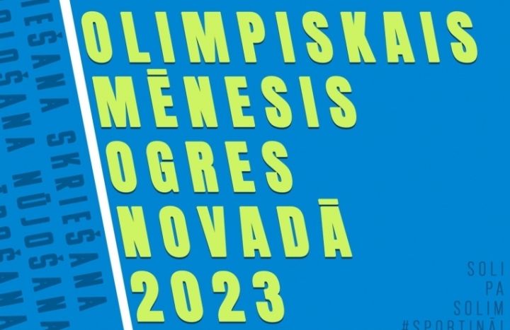 "Olimpiskais mēnesis" Ogres novadā