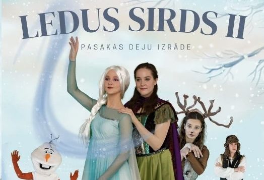 Pasakas deju izrāde "Ledus sirds 2" Ogrē