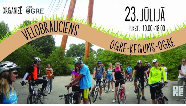 Piesakies velobraucienam Ogre–Ķegums–Ogre