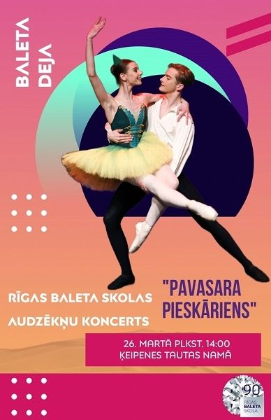 Rīgas baleta skolas audzēkņu koncerts Ķeipenē