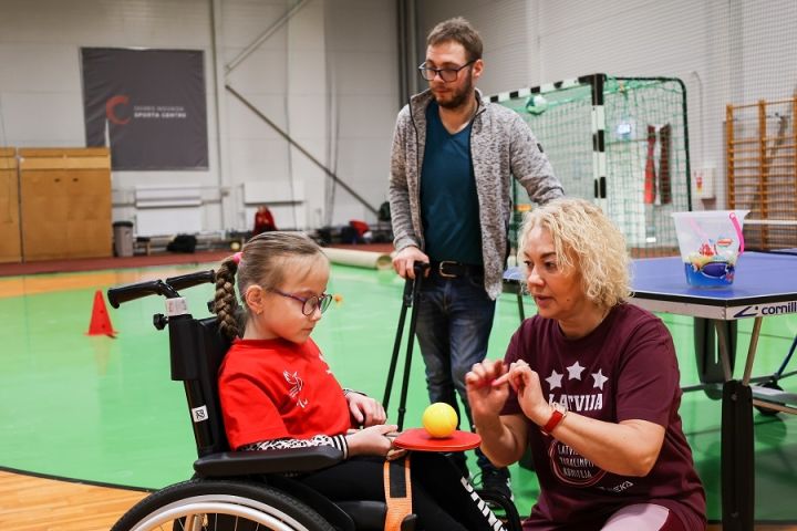 Sanda Erbsa: "Staigāt vēl nemācēju, bet jau sāku skriet"