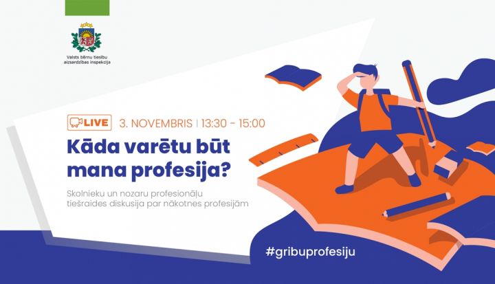 Skolēnu un nozaru profesionāļu tiešraides diskusija no Ikšķiles vidusskolas