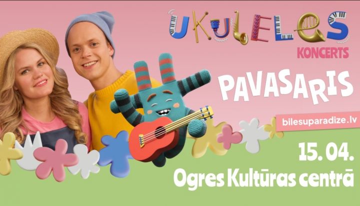 "Ukuleles" koncerts "Pavasaris" Ogrē