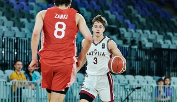 Attēls rakstam: Latvijas U-20 basketbolistiem uzvara Eiropas čempionāta B divīzijas mačā