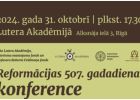 Attēls rakstam: Reformācijas 507. gadadienas konference