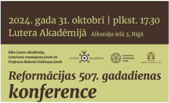 Reformācijas 507. gadadienas konference