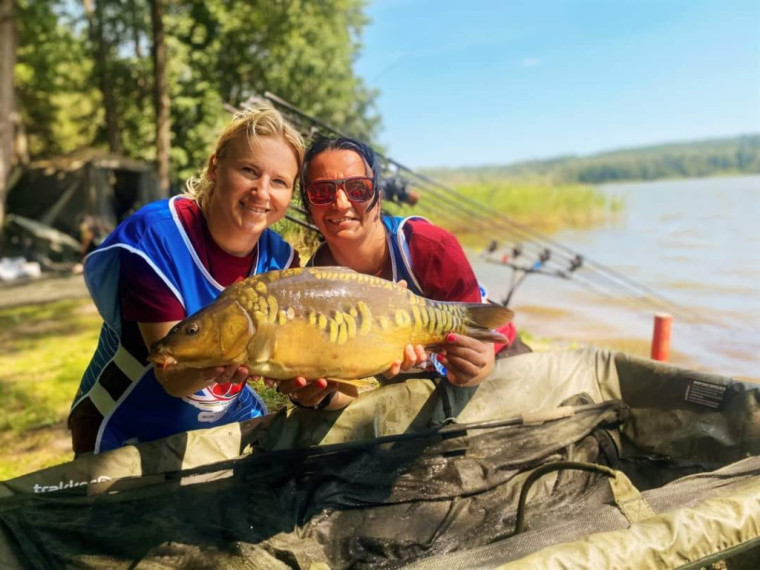 Foto: Ogrēniete Darja Ramza – pasaules čempione karpu makšķerēšanā