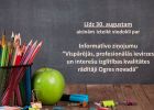 Attēls rakstam: Sabiedriskai apspriešanai tiek nodots Informatīvais ziņojums par izglītības kvalitātes rādītājiem Ogres novadā