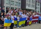 Attēls rakstam:  Trešo gadu Ogres tehnikums atbalsta Ukrainas  karavīru bērnu nometnes norisi Latvijā