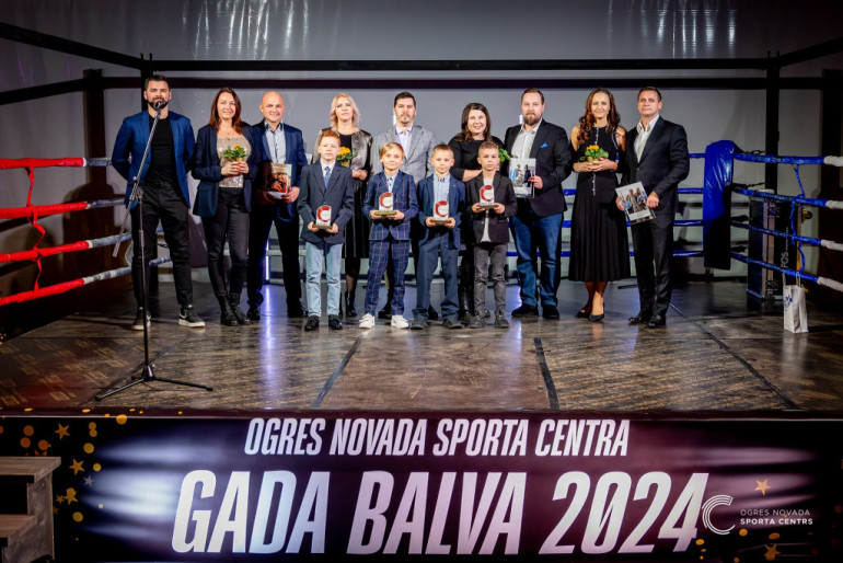 FOTO: Sumināti &quot;Ogres novada sporta centra Gada balvas&quot; nominanti