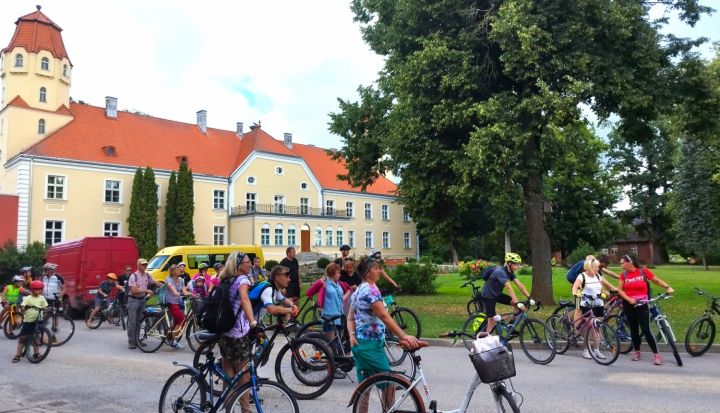 Norisinājies velobrauciens pa Suntažu apkārtni