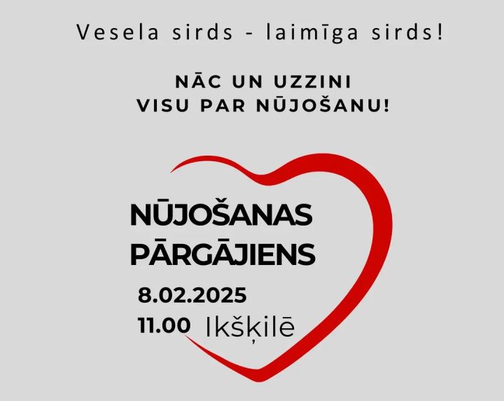 Ikšķilē notiks pārgājiens “Nāc un uzzini visu par nūjošanu"