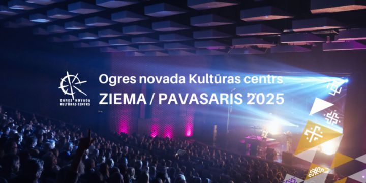 Ogres novada Kultūras centra programma jaunajai, ziema/pavasaris 2025, sezonai