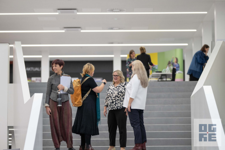 FOTO: Ogres novada pedagogu konference kā platforma profesionālai izaugsmei un iedvesmai