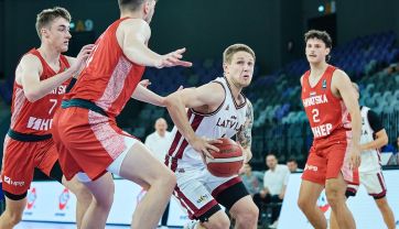 Attēls rakstam: Latvijas U-20 basketbolisti Eiropas čempionāta B divīzijā cīnīsies par 13.-16.vietu. Sastāvā arī basketbolists no Ogres