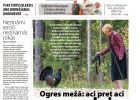 Attēls rakstam: Laikraksta «Ogres Vēstis Visiem» 1. oktobra numurā